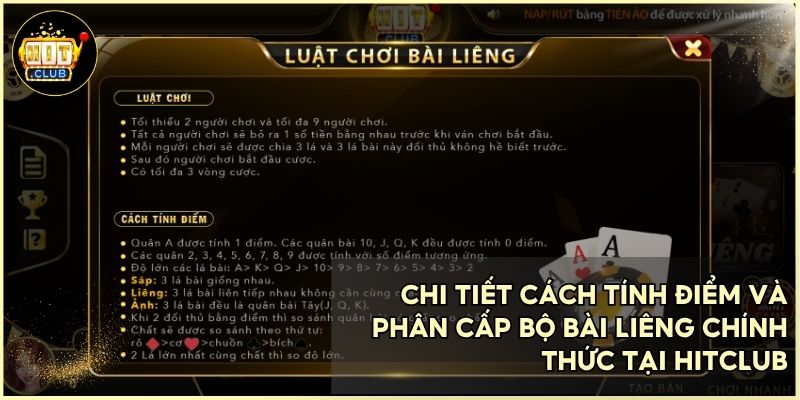 Nắm vững luật tính điểm để áp dụng mẹo đánh bài liêng hiệu quả