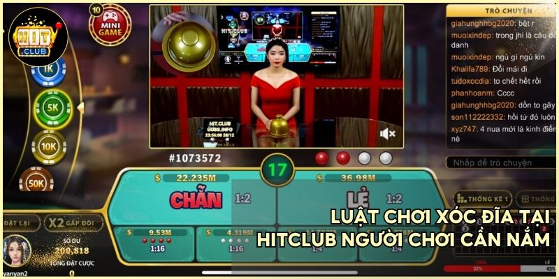 Luật chơi xóc đĩa tại Hitclub người chơi cần nắm